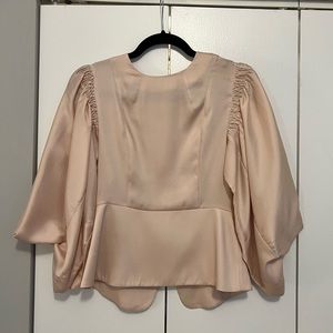 Pink TOPSHOP blouse, size 2